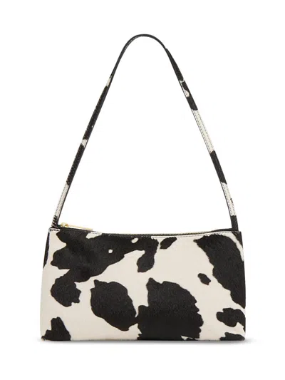 Mansur Gavriel Women's Gaia Cow Print Calf Hair Shoulder Bag
