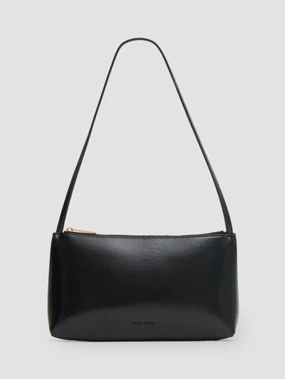 Mansur Gavriel Women's Gaia Leather Shoulder Bag In Black Flamma