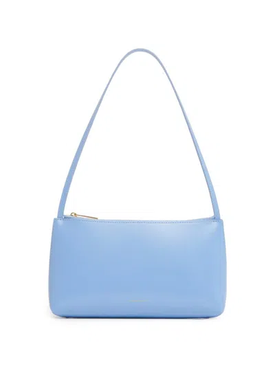 Mansur Gavriel Women's Gaia Leather Shoulder Bag In Blue