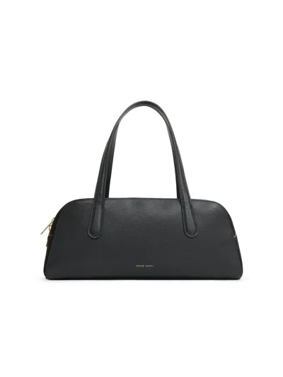 Mansur Gavriel Women's Helios Leather Shoulder Bag In Black