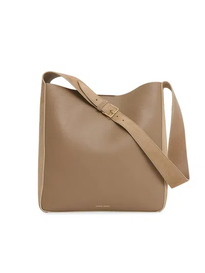 Mansur Gavriel Women's Leather & Suede Box Tote Bag In Green
