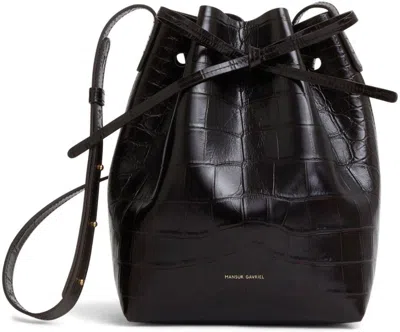 Mansur Gavriel Women's Mini Bucket Bag In Chocolate