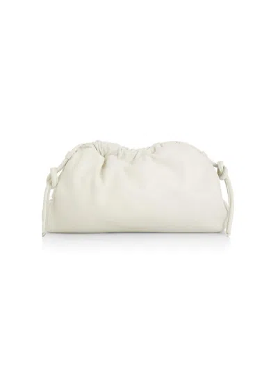 Mansur Gavriel Women's Mini Cloud Leather Clutch In White