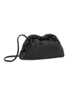 Mansur Gavriel Women's Mini Cloud Raffia & Leather Clutch In Black