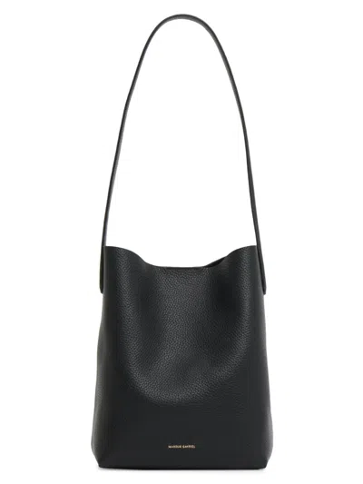 Mansur Gavriel Women's Mini Everyday Cabas Leather Shoulder Bag In Black