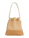 Mansur Gavriel Drawstring Cabas In Brown