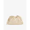 Mansur Gavriel Womens Cloud Mini Leather Clutch Bag Jasmine