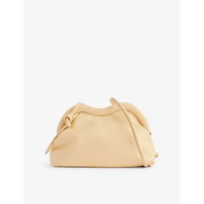 Mansur Gavriel Womens Butter Baci Mini Leather Clutch Bag In Butter