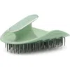 Manta Healthy Hair Brush In Serene Green