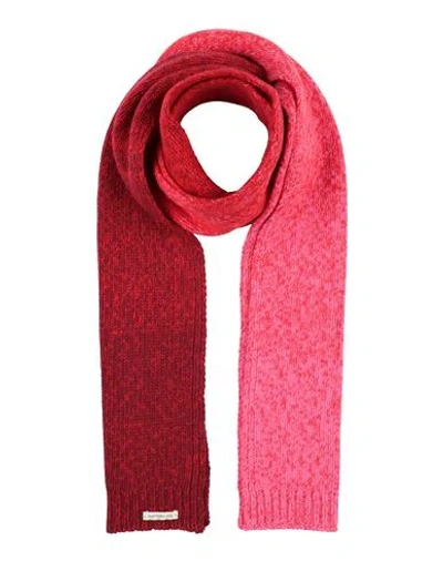 Mantero 1902 Woman Scarf Burgundy Size - Wool In Red