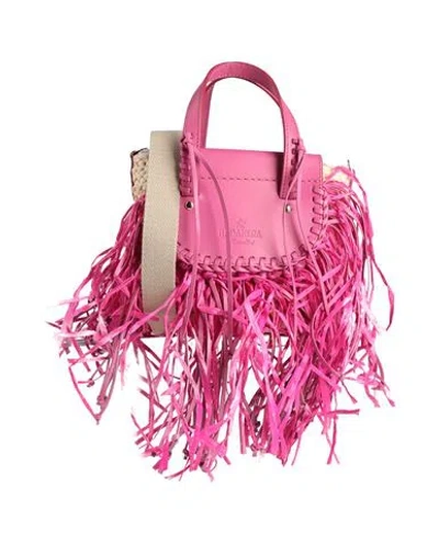 Mantero 1902 X Cuba Lab Woman Handbag Pink Size - Leather