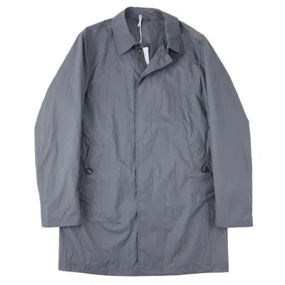 Pre-owned Manto Lightweight Packable Water-repellent Overcoat 40r (eu 50) M Jacket In Gray