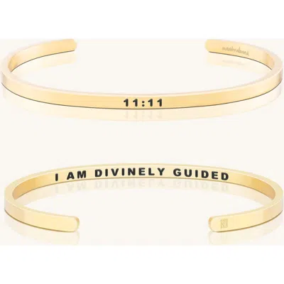 Mantra Angel Number 1111 Bracelet In Gold