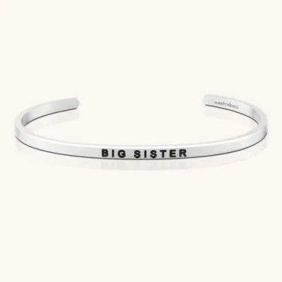 Mantra Big Sister Bracelet In Metallic