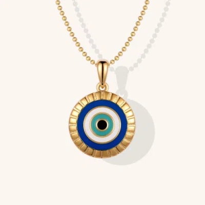Mantra Evil Eye In Gold