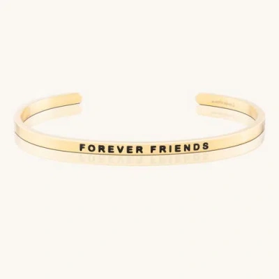 Mantra Forever Friends Bracelet In Gold