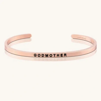 Mantra Godmother Bracelet In Gold