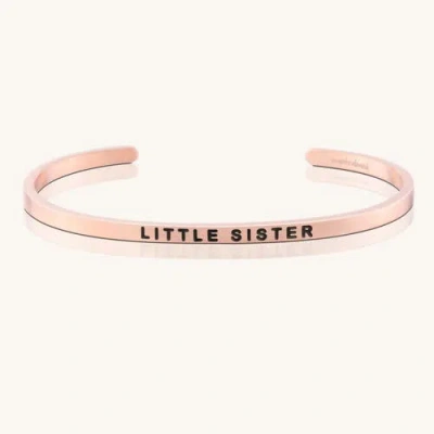 Mantra Little Sister Bracelet In Gold