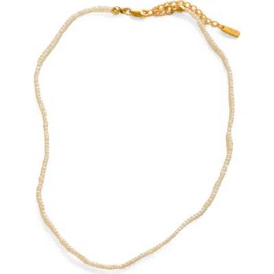 Mantra Little Things Pearl Chain In Gold