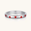 Mantra Love Is Everything Ring In Metallic