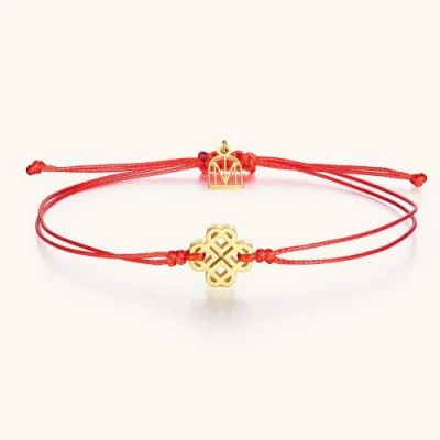 Mantra The Kindred Thread Bracelet In Gold