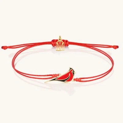 Mantra Thread Of The Red Cardinal Always In My Heart Bracelet