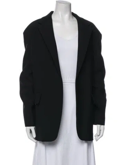 Pre-owned Mantù Blazer In Black