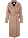 Mantù Mantu Coat In Brown