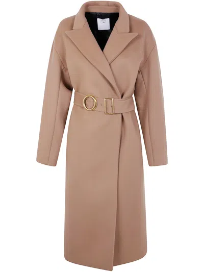 Mantù Mantu Coat In Brown
