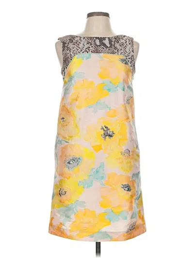 Pre-owned Mantù Cocktail Dress In Yellow