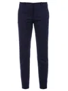 Mantù Cropped Trouser In Blue
