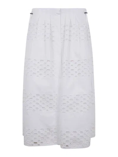 Mantu' Skirt In White