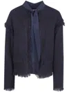 Mantù Long-sleeve Jacket In Black