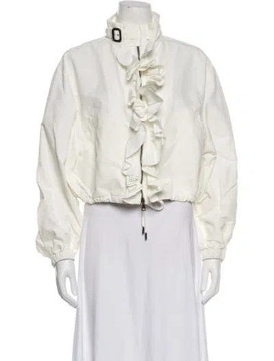 Pre-owned Mantù Jacket In White