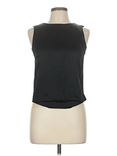 Pre-owned Mantù Sleeveless Blouse In Black