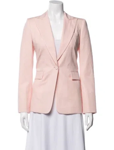 Pre-owned Mantù Virgin Wool Blazer In Pink