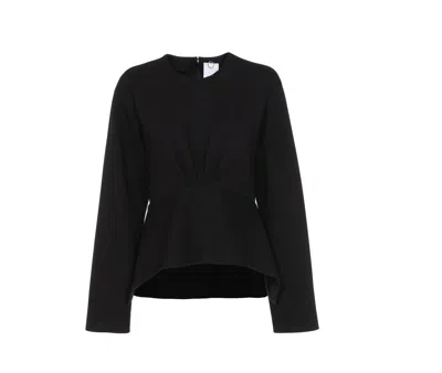 Mantù Women's Pinstriped Dress Shirt In Black