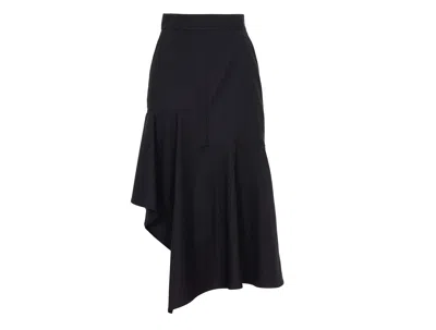 Mantù Women's Skirt Asymmetrical In Black