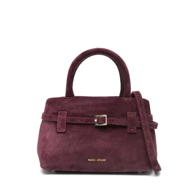 Manu Atelier 20 Le Cambon Tote Bag In Purple