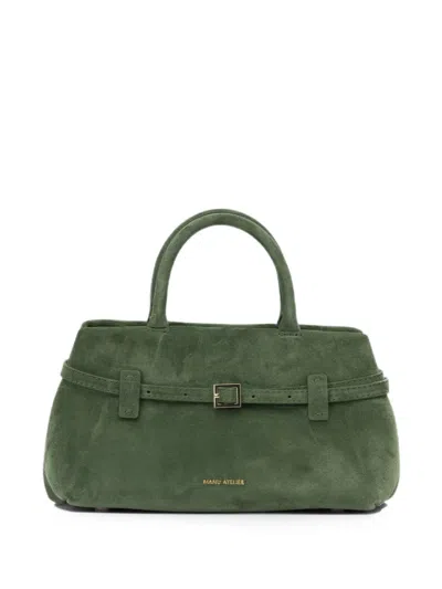 Manu Atelier 25 Le Cambon Tote Bag In Green