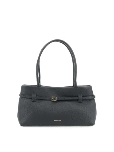 Manu Atelier Bag East West Le Cambon In Black