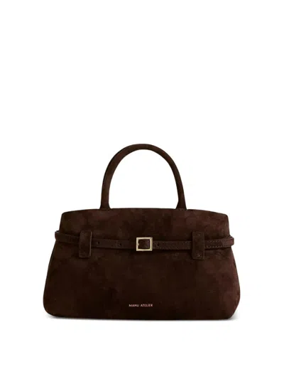 Manu Atelier Bag Le Cambon 25 In Brown