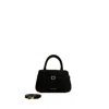 Manu Atelier Leather Shoulder Bags In Orange