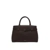 Manu Atelier Leather Tote Bags In Brown