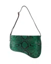 Manu Atelier Curve Bag In Green