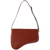 Manu Atelier Curve Bag In Red Leather In Red