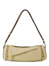 Manu Atelier Cylinder 23 Bag -  - Leather - Beige In Neutrals