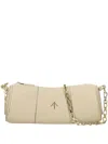 Manu Atelier Cylinder Bag With Chain Strap