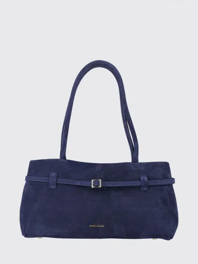 Manu Atelier Handbag Woman Color Navy In Blue