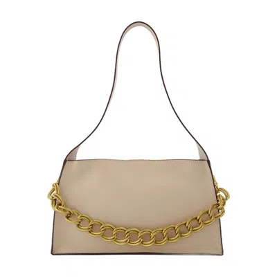 Manu Atelier Kesme Shoulder Bag In Beige